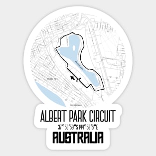 Albert Park Circuit Sticker
